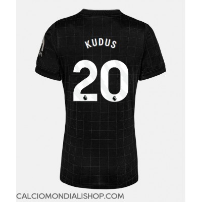 Maglie da calcio Tottenham Hotspur Mohammed Kudus #20 Seconda Maglia Femminile 2025-26 Manica Corta Maglie da calcio Tottenham Hotspur Mohammed Kudus #20 Seconda Maglia Femminile 2025-26 Manica Corta